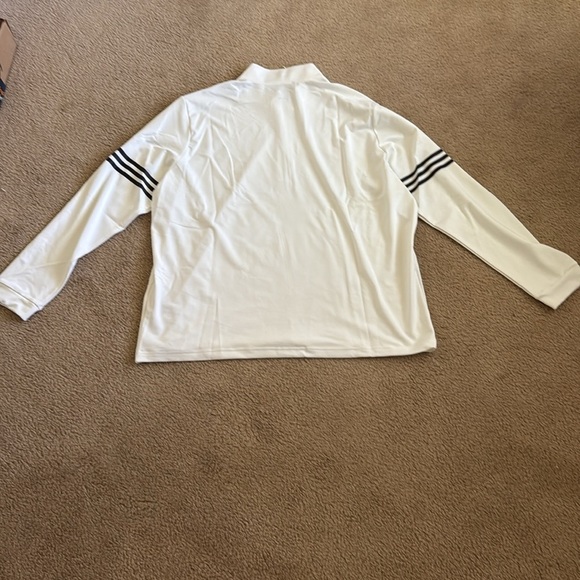 ❌SOLD on XPOST❌ Adidas Men’s 3-STRIPES QUARTER-ZIP PULLOVER- 2XL- NWT - Picture 3 of 9